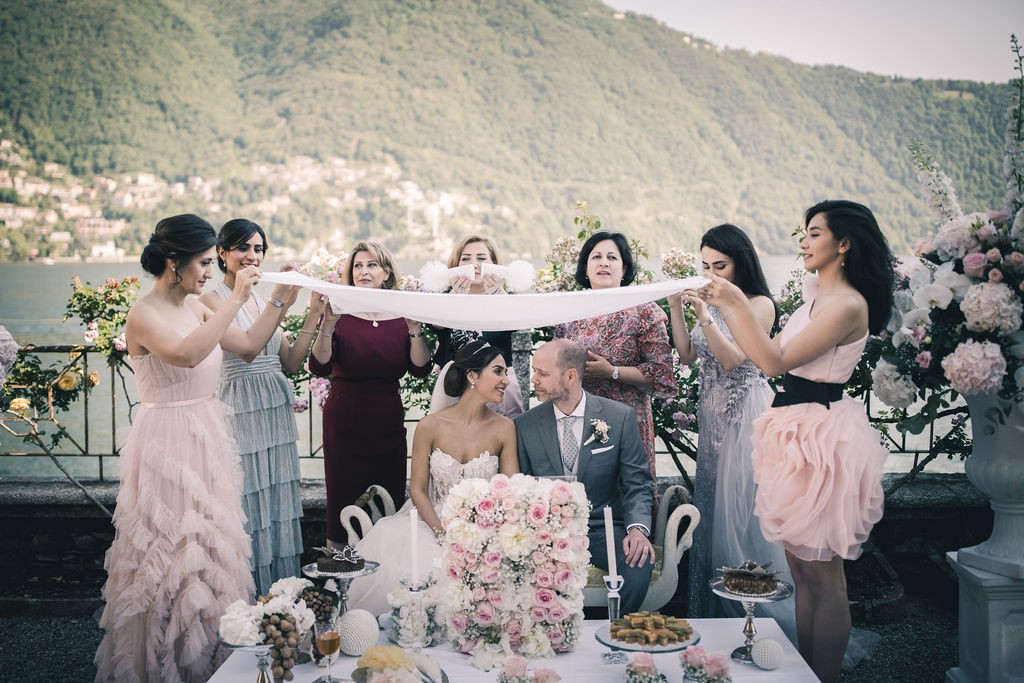 Persian  wedding Villa Pizzo 